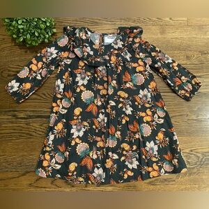 Old Navy Long Sleeve Paisley & Floral Dress Sz 5